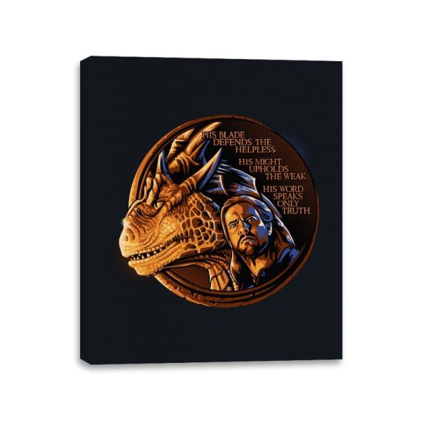 The Old Code - Canvas Wraps For Sale - Image 2