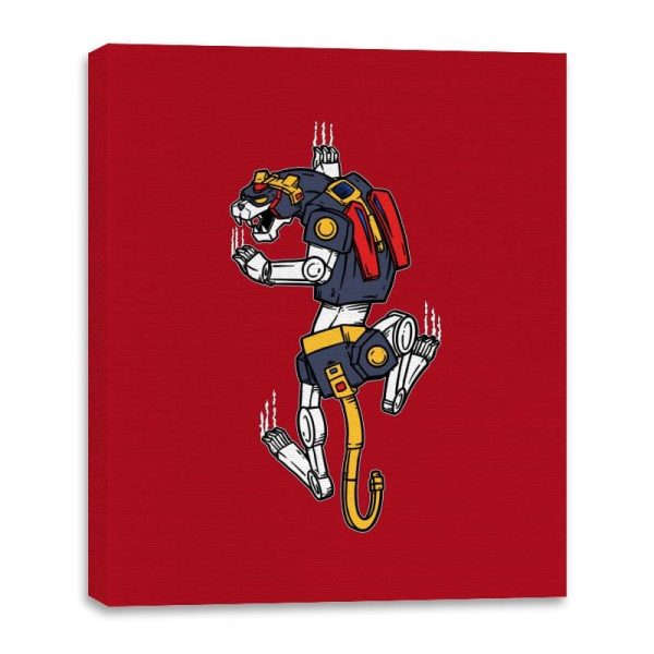 Space Lion Tat - Canvas Wraps on Sale - Image 3