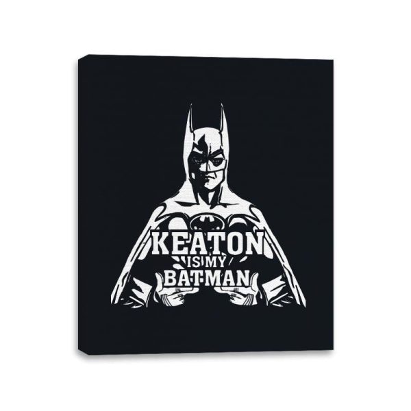 Keaton is my Batman - Canvas Wraps Online Hot Sale - Image 2