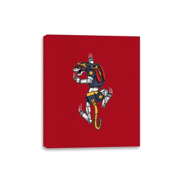 Space Lion Tat - Canvas Wraps on Sale