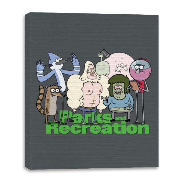 Regular Parks & Rec - Canvas Wraps Online now - Image 3