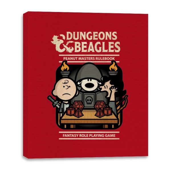 Dungeons and Beagles - Canvas Wraps Online - Image 3