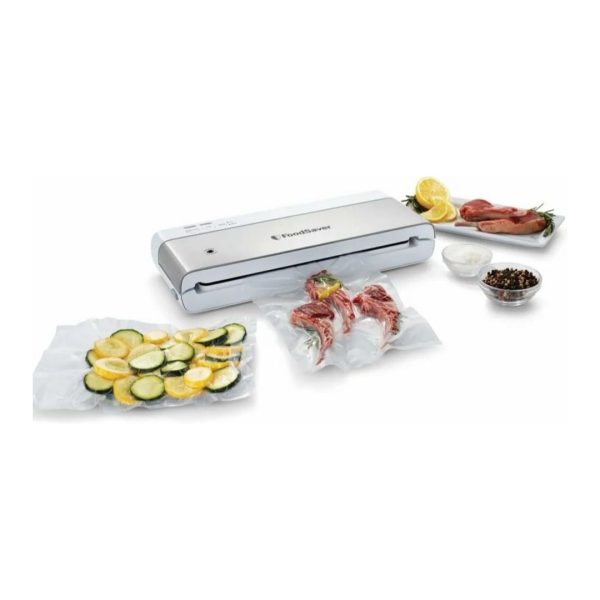 Compact Vacuum Sealer Machine with Sealer Bags and Roll Supply