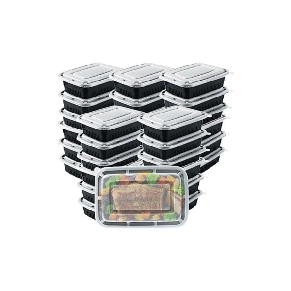 50-Pack Meal Prep Containers Cheap