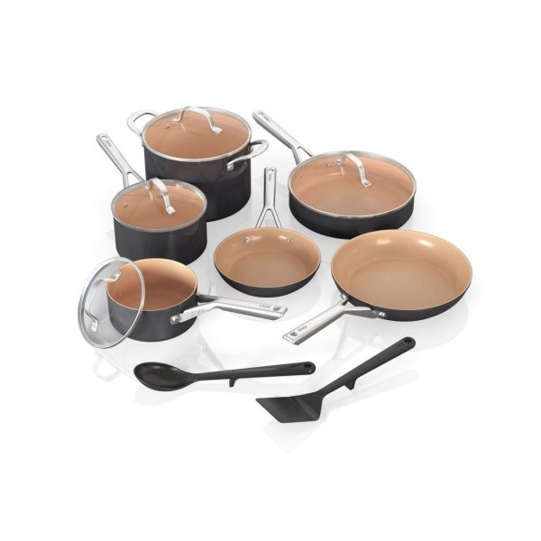 Ninja Extended Life Essential Ceramic 12-Piece Cookware Set Supply
