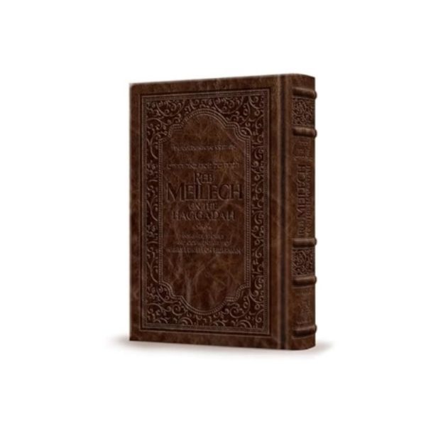 Reb Meilech on the Haggadah Amber Brown Leather Leather Bound For Cheap