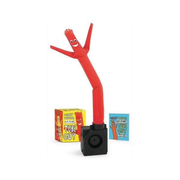 Wacky Waving 17 Inch Inflatable Tube Guy with Paperback Book Hot on Sale