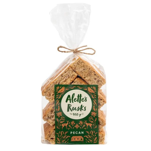Alette s Rusks Pecan Nut, 450g on Sale